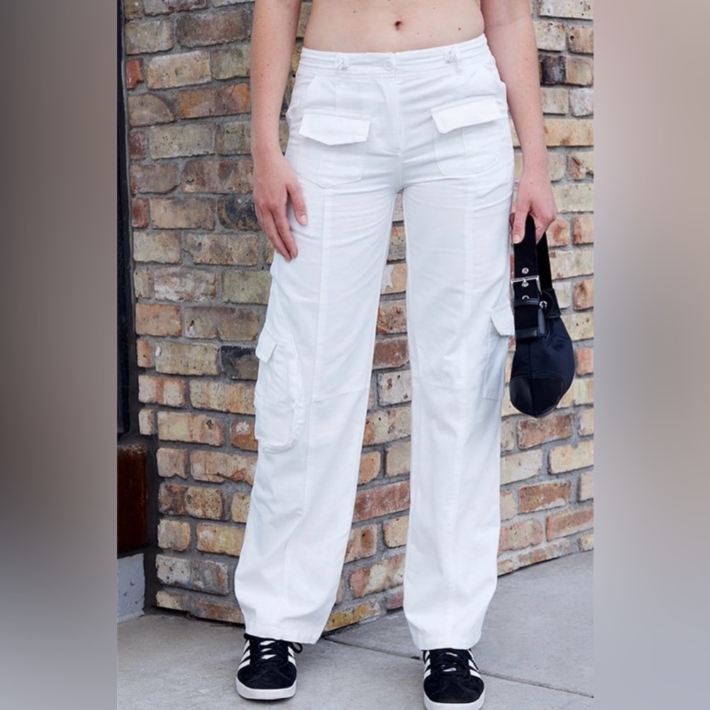 Brandy Melville Kim White Pants